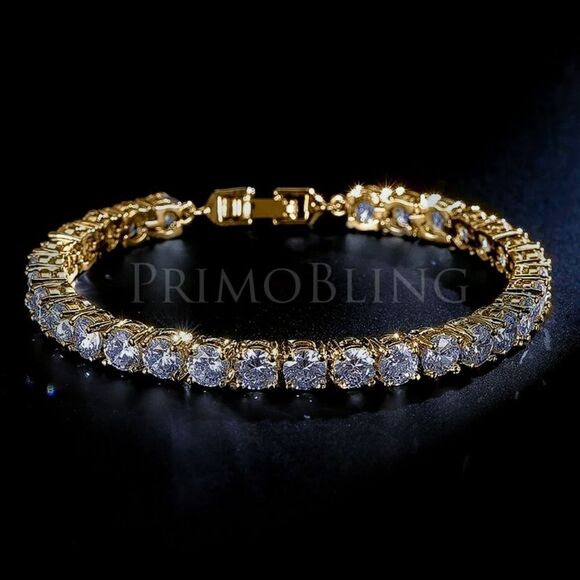 Ladies Tennis Bracelet - Picture 2 of 3